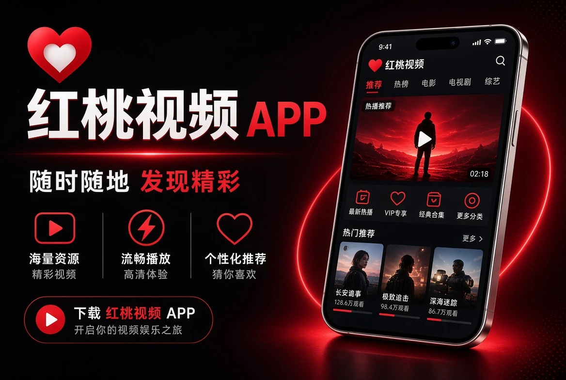 红桃视频APP栏目导览配图